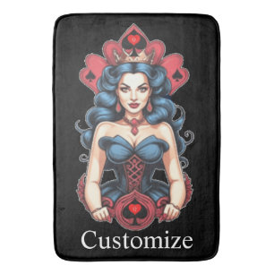 Alfombrilla De Baño Reina de Picas Thunder_Cove