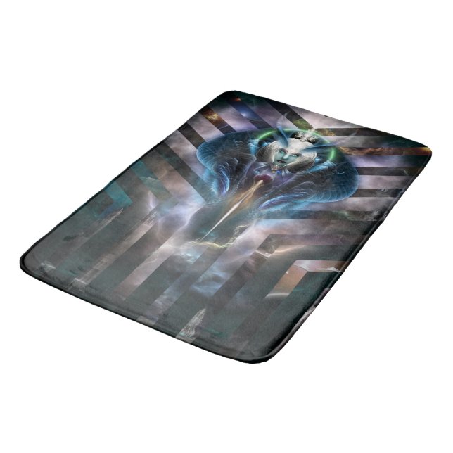 Alfombrilla De Baño Reina Eterérea De Galaxy Bath Mat (Angular)