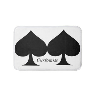 Alfombrilla De Baño Reina negra de espadas Thunder_Cove negro