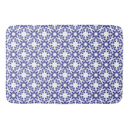 Alfombrilla De Baño Rejilla Azul Real