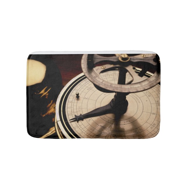 Alfombrilla De Baño Reloj solar equinoccial el | 1880 (Anverso)