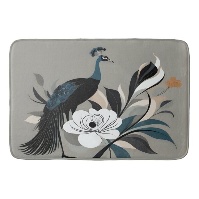 Alfombrilla De Baño Remolino Esmeralda (Anverso)