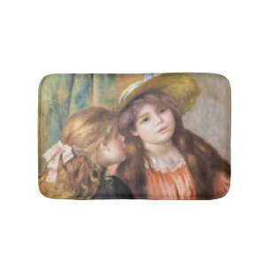 Alfombrilla De Baño Renoir - Retrato de dos niñas pequeñas