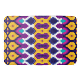 Alfombrilla De Baño Repetición de la llama del atardecer