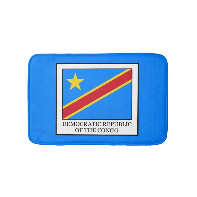 Alfombrilla De Baño República Democrática del Congo (Anverso)