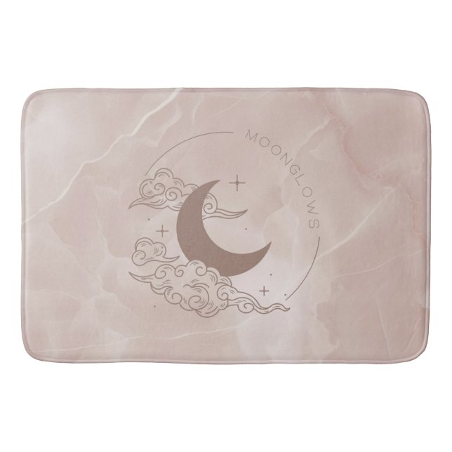 Alfombrilla De Baño Resplandores lunares (Anverso)