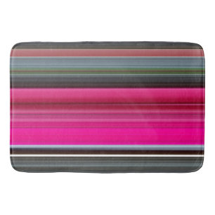 Alfombrilla De Baño Resumen #1: Cerise y gris