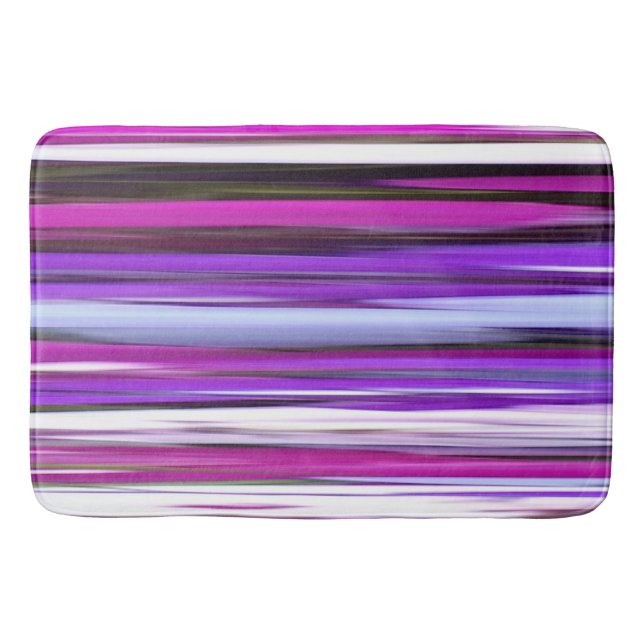 Alfombrilla De Baño Resumen #2: Desenfoque morado (Anverso)