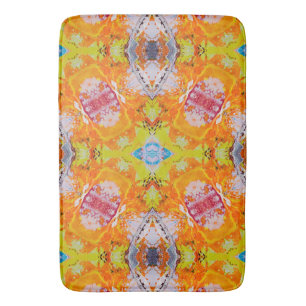 Alfombrilla De Baño Resumen de colores audaces