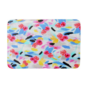 Alfombrilla De Baño Resumen de Flores