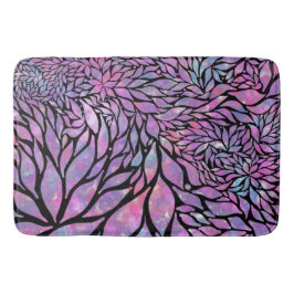 Alfombrilla De Baño Resumen de las hojas impresionistas