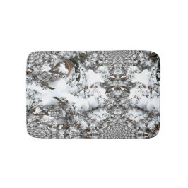 Alfombrilla De Baño Resumen de nieve