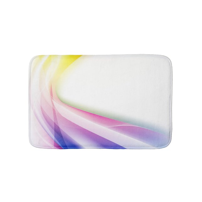 Alfombrilla De Baño Resumen de Swirl 1 (Anverso)