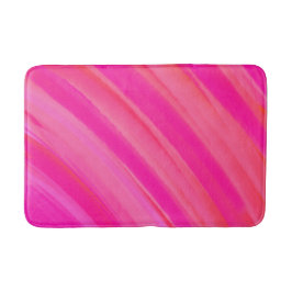 Alfombrilla De Baño Resumen De Swirl Rosa