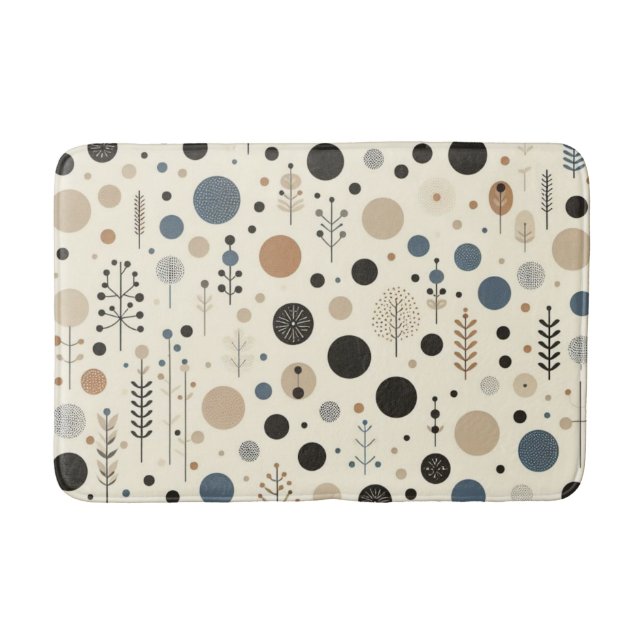 Alfombrilla De Baño Resumen de Woodland (Anverso)