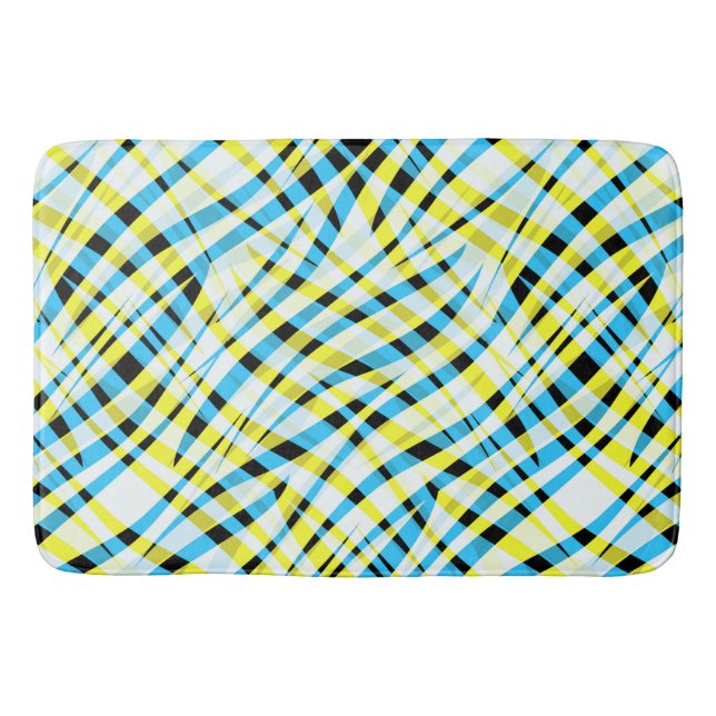 Alfombrilla De Baño Resumen geométrico (Anverso)