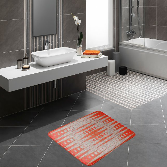 Alfombrilla De Baño Resumen geométrico negrita (Subido por el creador)