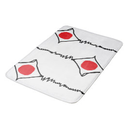 Alfombrilla De Baño Resumen moderno con estilo