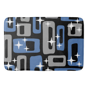 Alfombrilla De Baño Resumen moderno Retro Mid Century