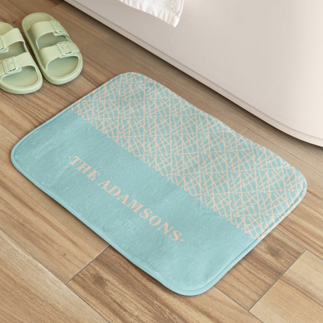 Alfombrilla De Baño Resumen verde elegante (Subido por el creador)