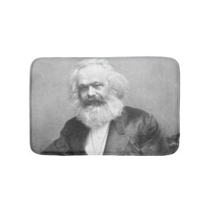 Alfombrilla De Baño Retrato de Karl Marx