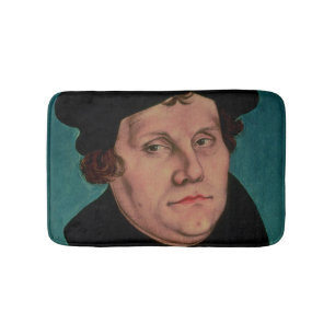 Alfombrilla De Baño Retrato de Martin Luther, 1529