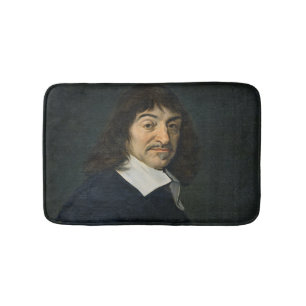 Alfombrilla De Baño Retrato de Rene Descartes c.1649