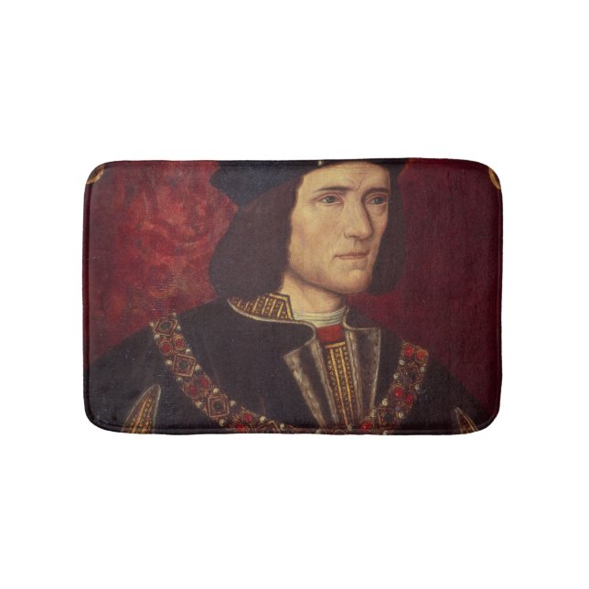 Alfombrilla De Baño Retrato de rey Richard III (Anverso)