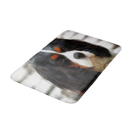 Alfombrilla De Baño Retrato De Un Rey Charles Cavalier Spaniel