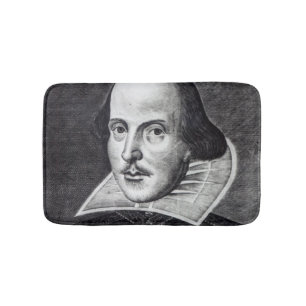 Alfombrilla De Baño Retrato de William Shakespeare