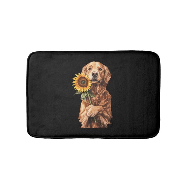 Alfombrilla De Baño Retriever de Oro    (Anverso)