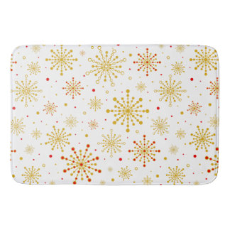 Alfombrilla De Baño Retro Atomic Mid-Century Modern Pattern