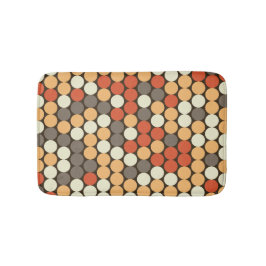 Alfombrilla De Baño Retro dots