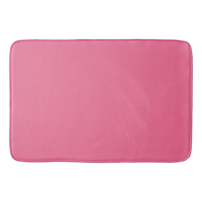 Alfombrilla De Baño Retro Rosa (Anverso)