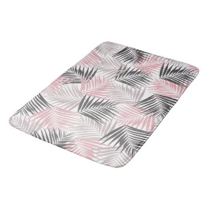 Alfombrilla De Baño Retro tropical 9 (vibraciones de playa) #palmeras 