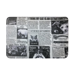Alfombrilla De Baño Revista de Gatos