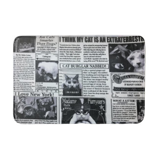 Alfombrilla De Baño Revista de Gatos