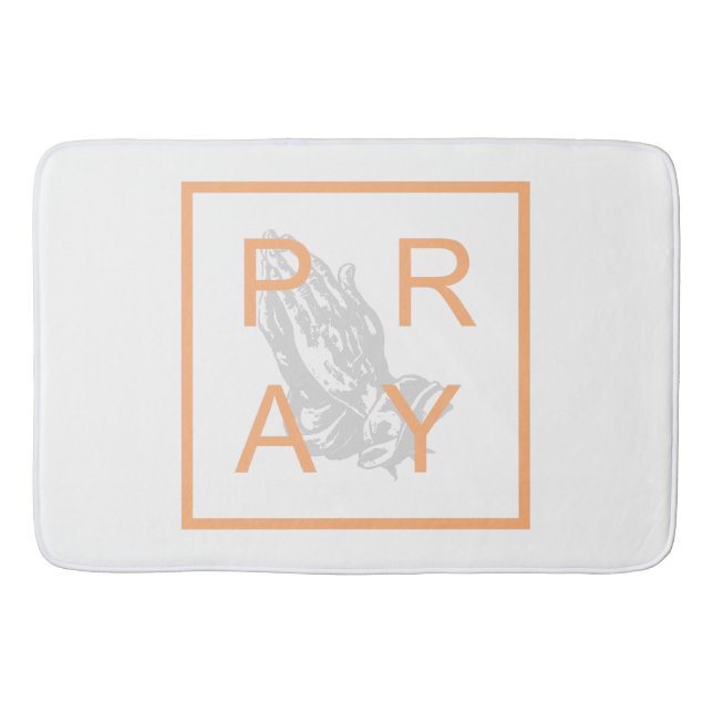 ALFOMBRILLA DE BAÑO REZAR (Anverso)