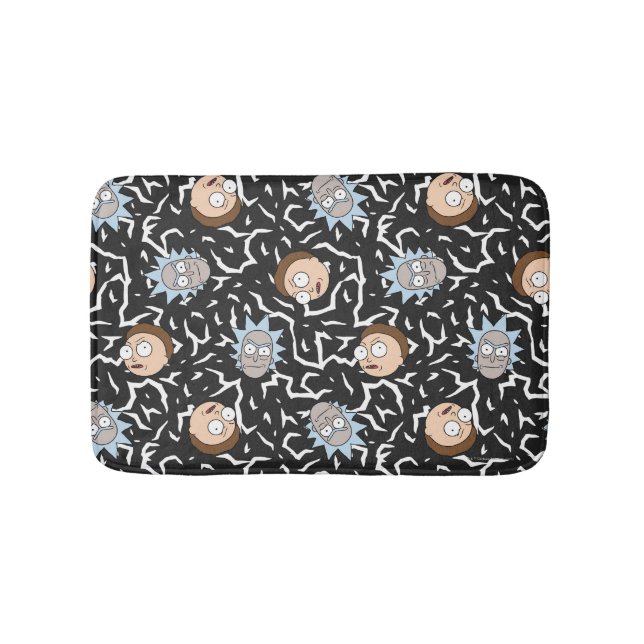 Alfombrilla De Baño Rick y Morty LightPattern (Anverso)