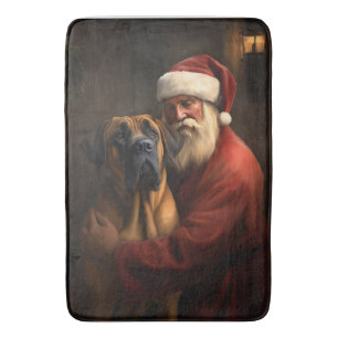 Alfombrilla De Baño Ridgeback Santa Claus Navidades festivos