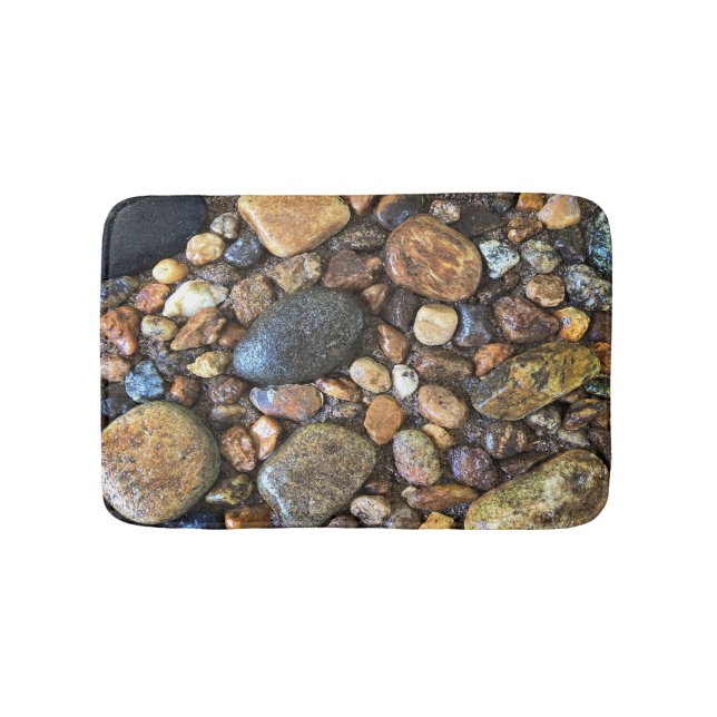 Alfombrilla De Baño Río Rocks Bath Mat (Anverso)