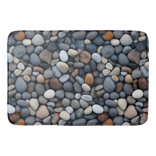 Alfombrilla De Baño Río Rocks Bath Mat (Anverso)