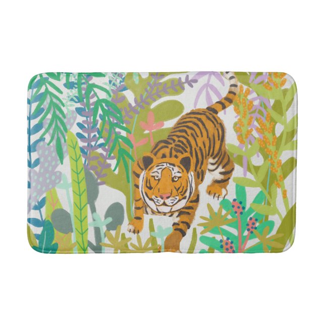 Alfombrilla De Baño Roar de la jungla - Tigre (Anverso)
