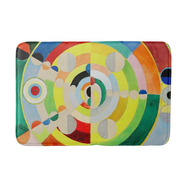 Alfombrilla De Baño Robert Delaunay Disk Relief (Anverso)