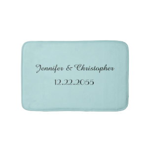 Alfombrilla De Baño Robins Huevos Blue Plush Mat personalizado