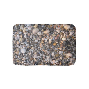 Alfombrilla De Baño Rocas del norte de la playa de la orilla