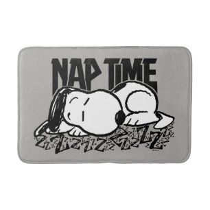 Alfombrilla De Baño Rock Tees Tiempo de Nap Snoopy