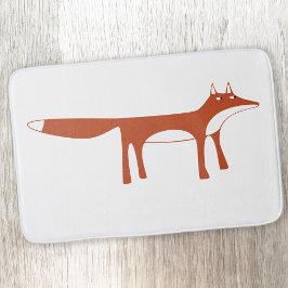 Alfombrilla De Baño Rojo