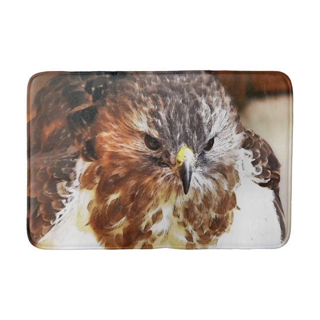 ALFOMBRILLA DE BAÑO ROJO TAILED HAWK (Anverso)