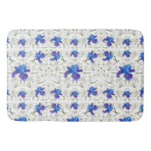 Romantic flowers in English cottage garden